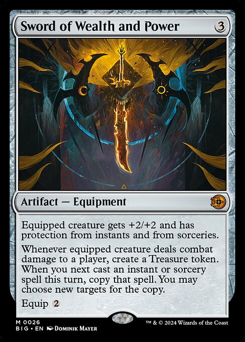 BIG 026 Sword of Wealth and Power M