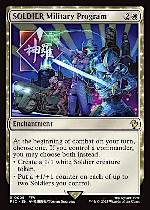 FIC 025 SOLDIER Military Program R