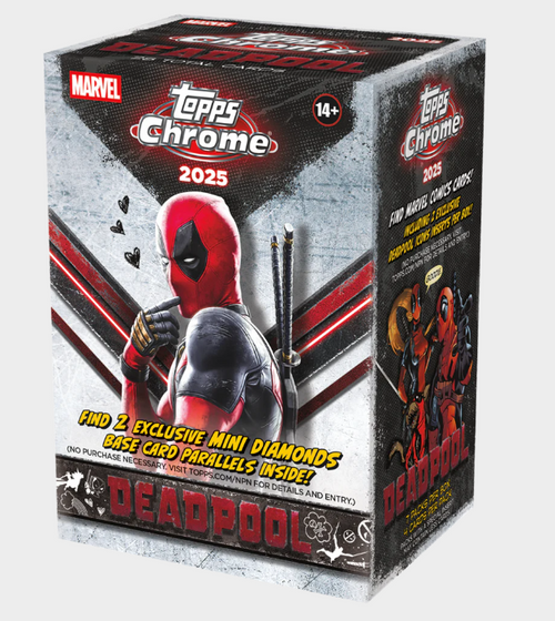 2025 Topps Chrome Deadpool - Value Box(Blaster)