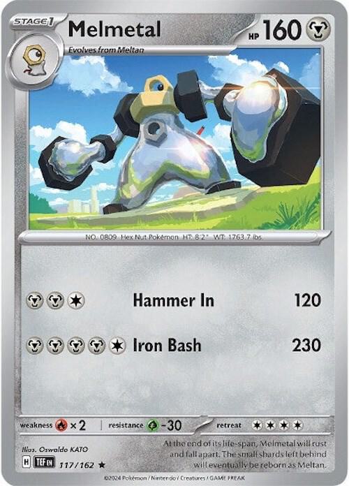 [Reverse Holo] TEF 117/162 Melmetal R