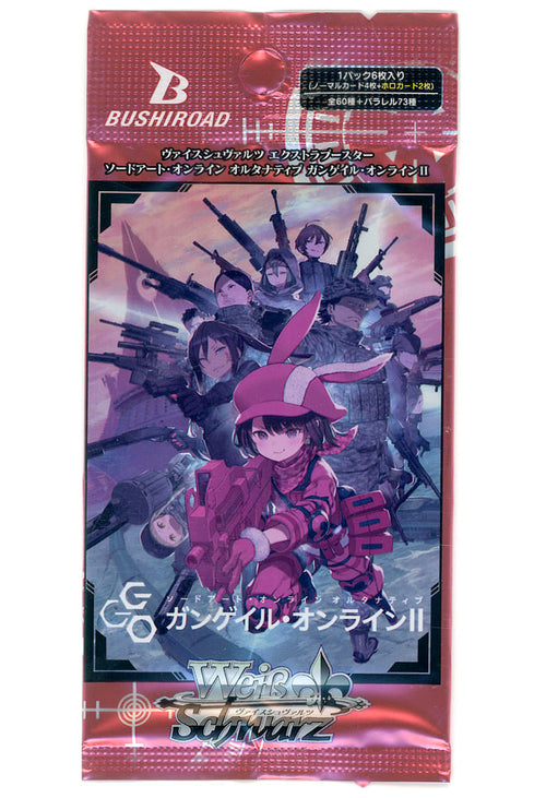 WS「刀劍神域外傳 Gun Gale Online II」額外補充包 PACK
