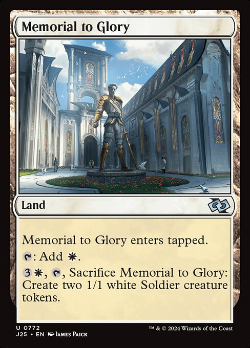 J25 772 Memorial to Glory U