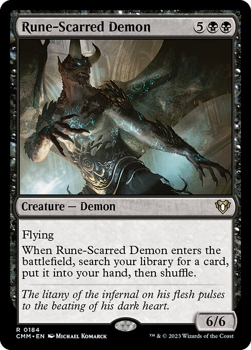 CMM 184 Rune-Scarred Demon R