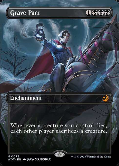 [Foil] WOT 073 Grave Pact (0073 - Anime) M
