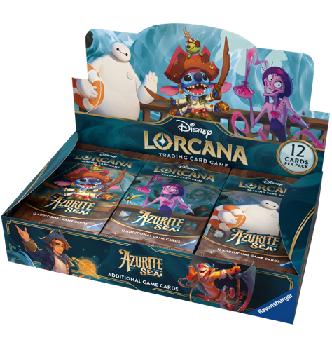 Disney Lorcana TCG 英文版 Set 6「Azurite Sea」補充盒