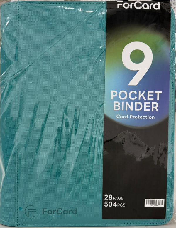 Forcard ForCard 9-Pocket Portfolio - Ocean Blue – 皇巢卡店 Beehive Trading Card Shop
