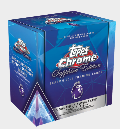 2026 Topps Chrome Premier League - Sapphire Edition