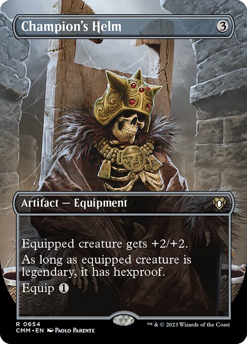 CMM 654 Champion's Helm (Borderless) R