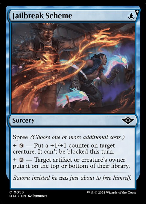 [Foil] OTJ 053 Jailbreak Scheme C