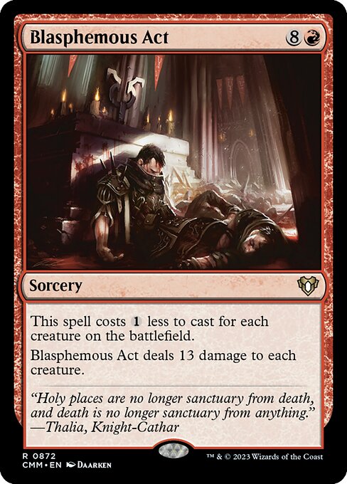 CMM 872 Blasphemous Act R