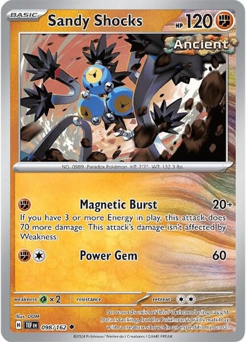 [Reverse Holo] TEF 098/162 Sandy Shocks U
