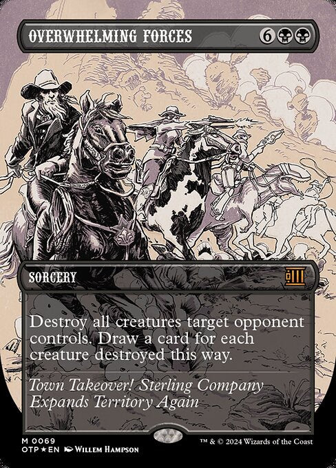 [Foil] OTP 069 Overwhelming Forces (0069 - Textured Foil) M