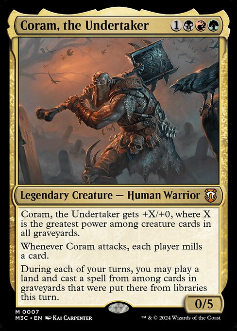 [Foil] M3C 007 Coram, the Undertaker M