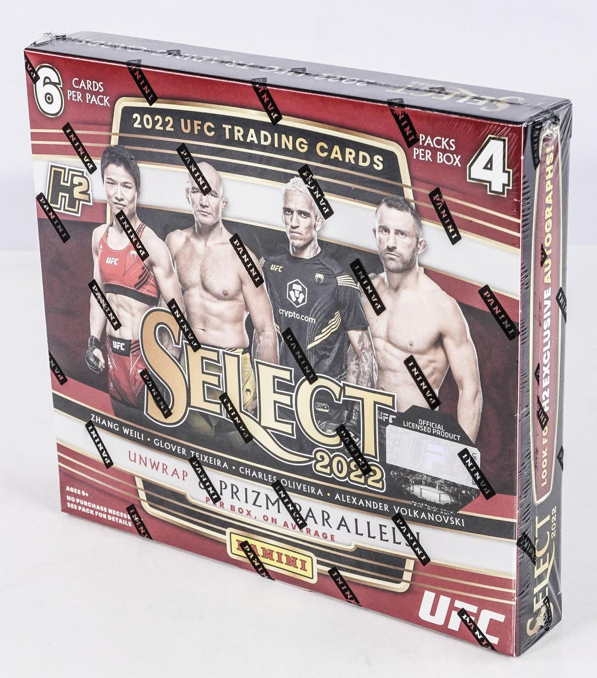 2022 Panini Select UFC H2 Hobby Hybrid Box - 皇巢卡店 Beehive Trading Card Shop