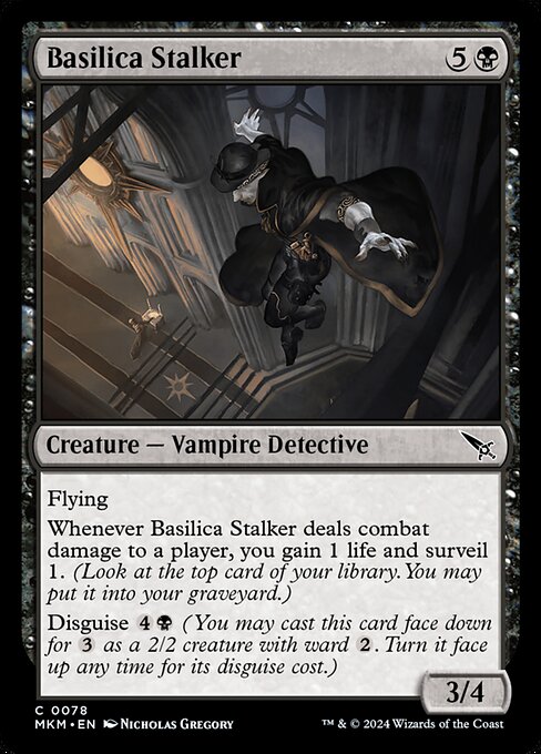 [Foil] MKM 078 Basilica Stalker C