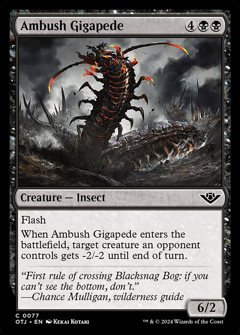 OTJ 077 Ambush Gigapede C