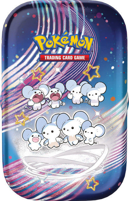 Pokemon TCG US Version Scarlet &amp; Violet SV4.5 "Paldean Fates" Mini Tin - Maushold