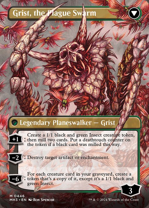 [Foil] MH3 446 Grist, Voracious Larva (0446 - Borderless) M