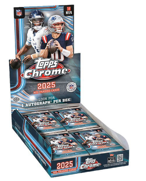 2025 Topps Chrome Football - Hobby Box