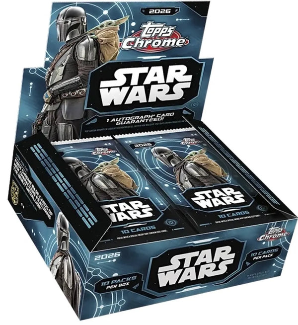 2026 Topps Chrome Star Wars - Hobby Box