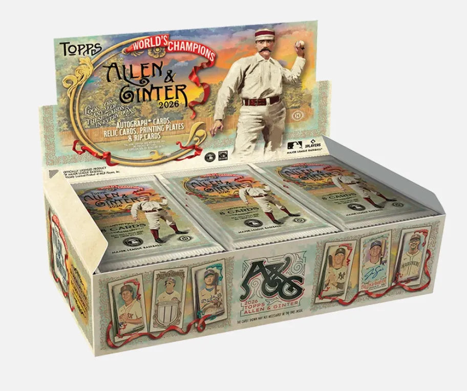 Pre orde 2026 Topps Allen and Ginter Baseball - Hobby Box