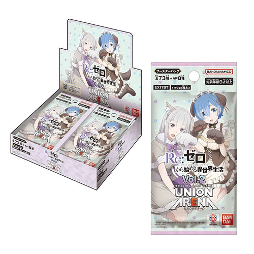 (預訂)【EX17BT】UNION ARENA「Re：從零開始的異世界生活 Vol.2」補充包