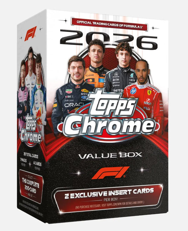 Pre Oder 2026 Topps Chrome Formula One - Value Box
