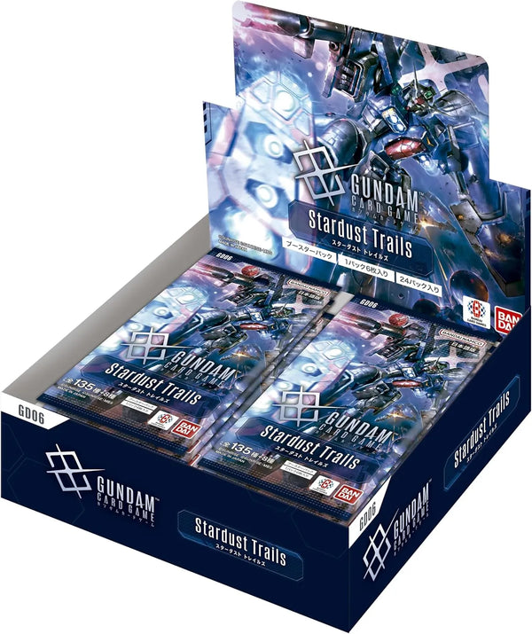 (預訂)[GD06]Gundam Card Game 第6彈 補充包「Stardust Trails」