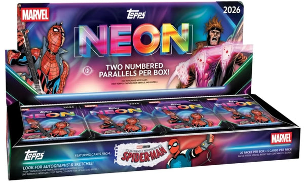 2026 Topps Marvel Neon - Hobby Box