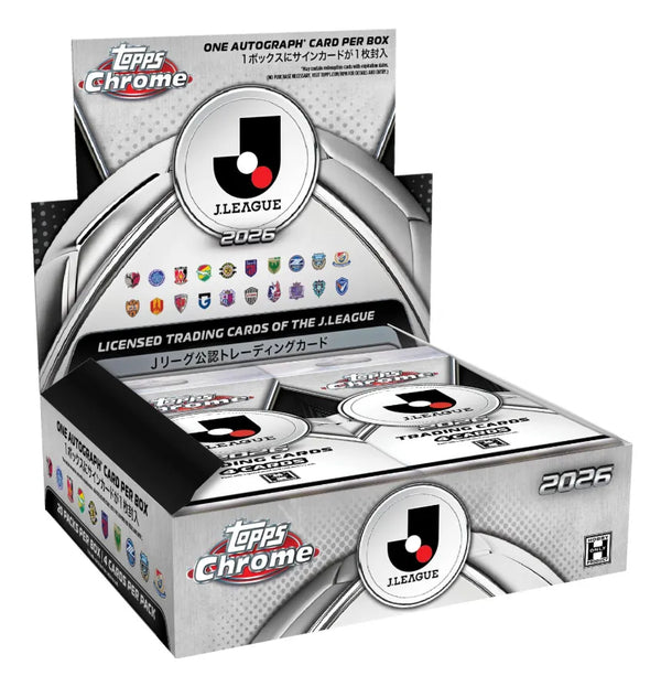 Pre Order 2026 Topps J.League Chrome - Hobby Box