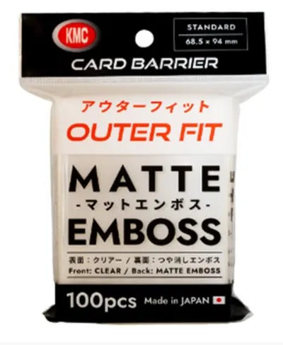KMC - Card Barrier Outer Fit Clean (100pcs)