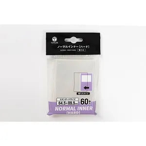Toyger Normal Inner Card Protective Inner Sleeve 60 pcs (Side In)