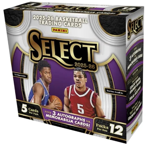 2025 Panini Select Basketball - Mega Box