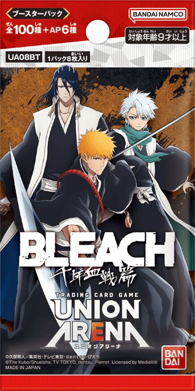 【UA08BT】UNION ARENA「BLEACH 千年血戦篇」補充包