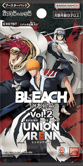 【EX07BT】UNION ARENA「BLEACH 千年血戦篇 Vol.2」額外補充包