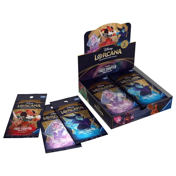 Disney Lorcana TCG 日文版「THE FIRST CHAPTER 物語のはじまり」補充包 BOX-16PACK