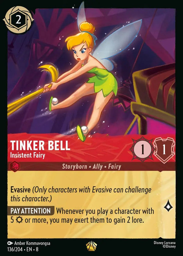 136/204·EN·8 Tinker Bell - Insistent Fairy L