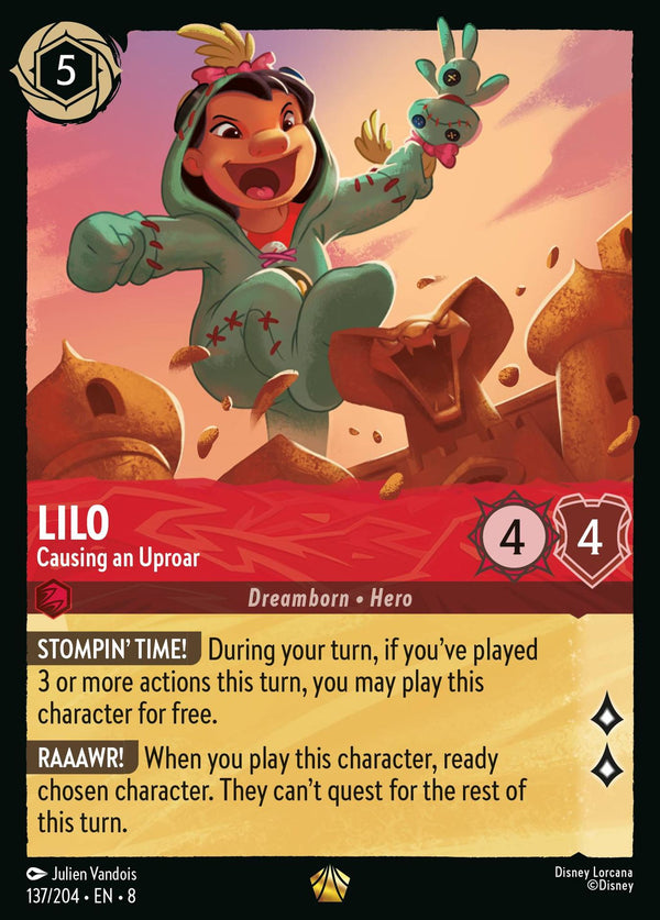 137/204·EN·8 Lilo - Causing an Uproar L
