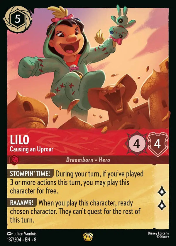 137/204·EN·8 Lilo - Causing an Uproar L