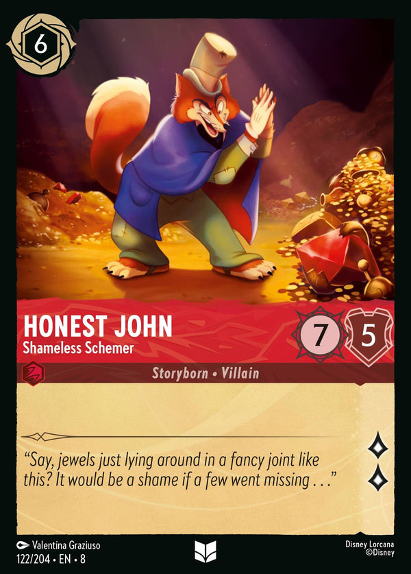 122/204·EN·8 Honest John - Shameless Schemer U