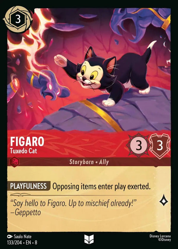 133/204·EN·8 Figaro - Tuxedo Cat U