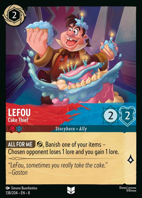 138/204·EN·8 LeFou - Cake Thief U