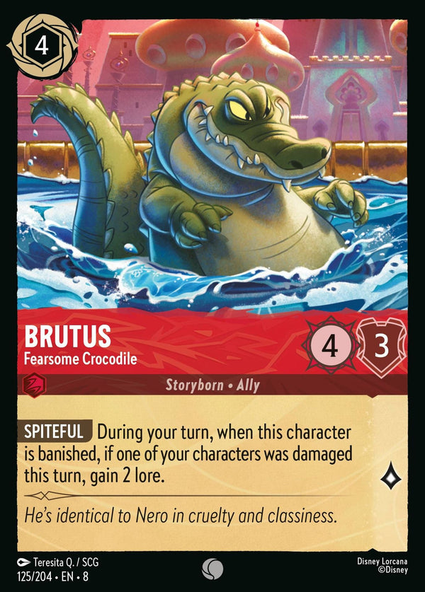 125/204·EN·8 Brutus - Fearsome Crocodile C