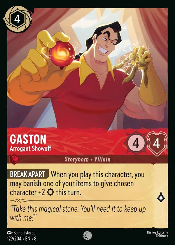 129/204·EN·8 Gaston - Arrogant Showoff C