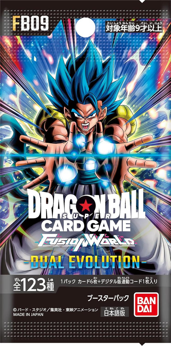 [FB09] DRAGON BALL SUPER CARD GAME FUSION WORLD 補充包「DUAL EVOLUTION」