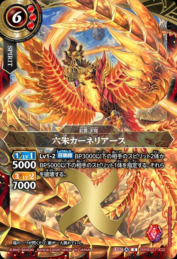 26RBS01-X02 六朱カーネリアース X
