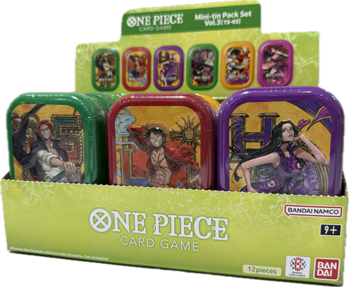 [TS-03] ONE PIECE CARD GAME「迷你罐套裝 VOL.3」- 12PCS