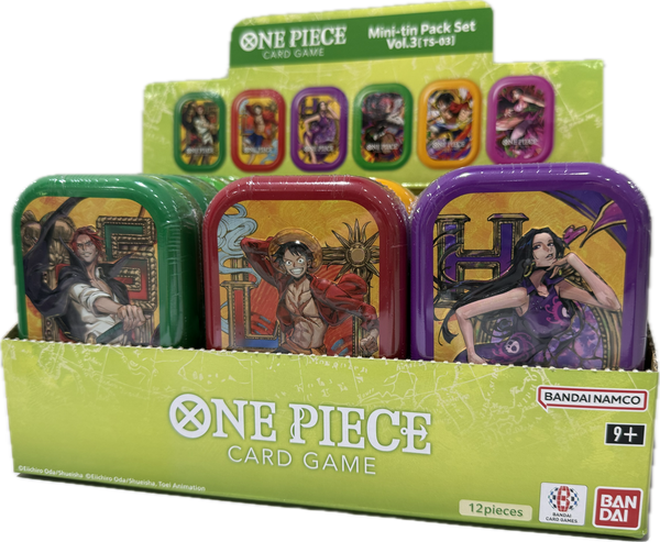[TS-03] ONE PIECE CARD GAME「迷你罐套裝 VOL.3」- 12PCS