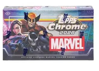 2026 Topps Chrome Marvel Comics - Hobby Box