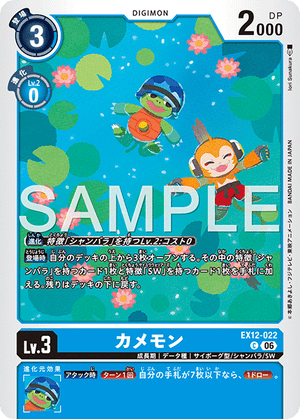 EX12-022 カメモン C